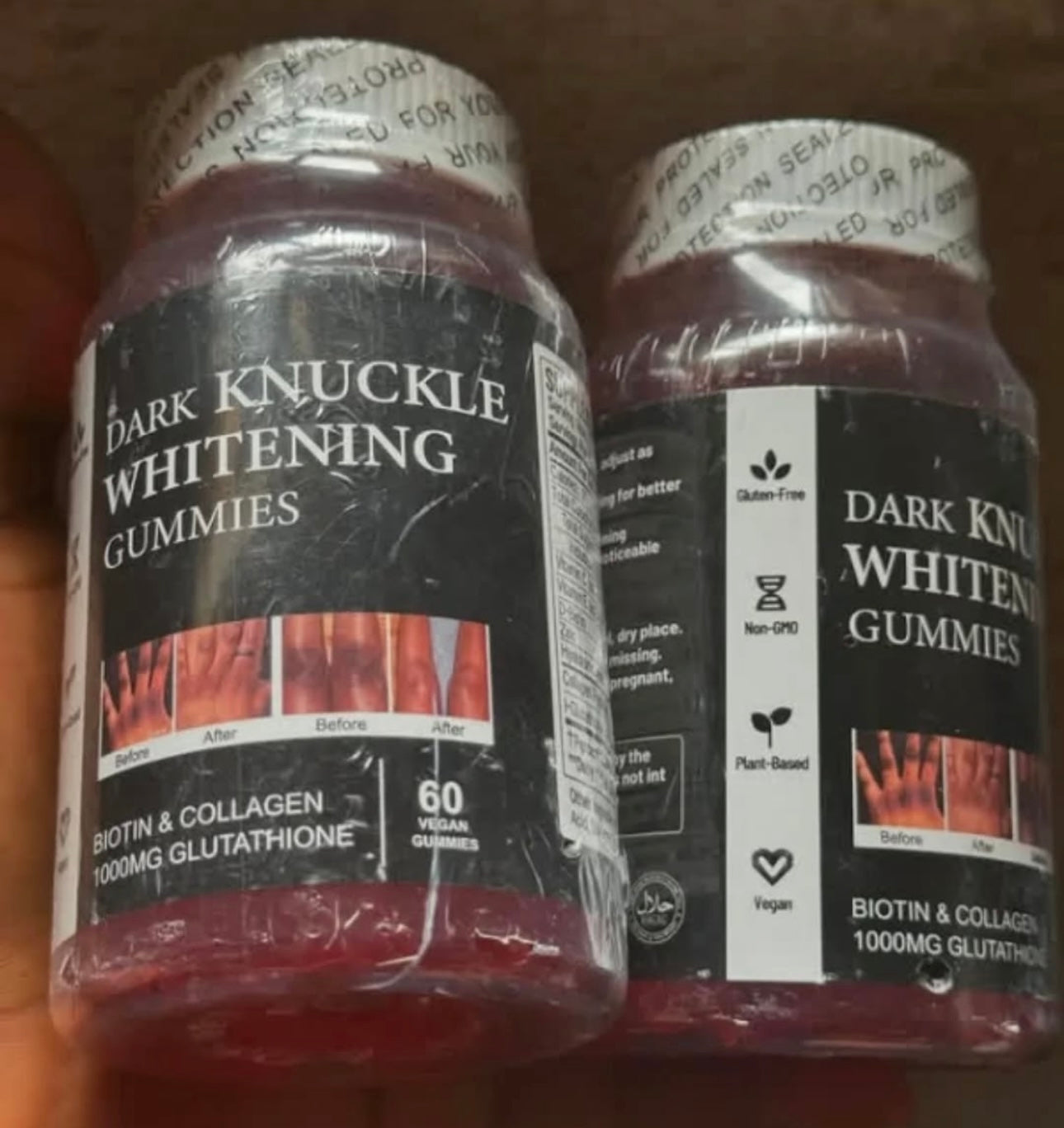 DARK KNUCKLES WHITENING GUMMIES