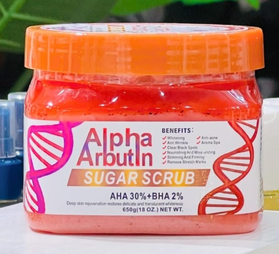 DR MEINAIER ALPHA ARBUTIN SUGAR SCRUB 650g