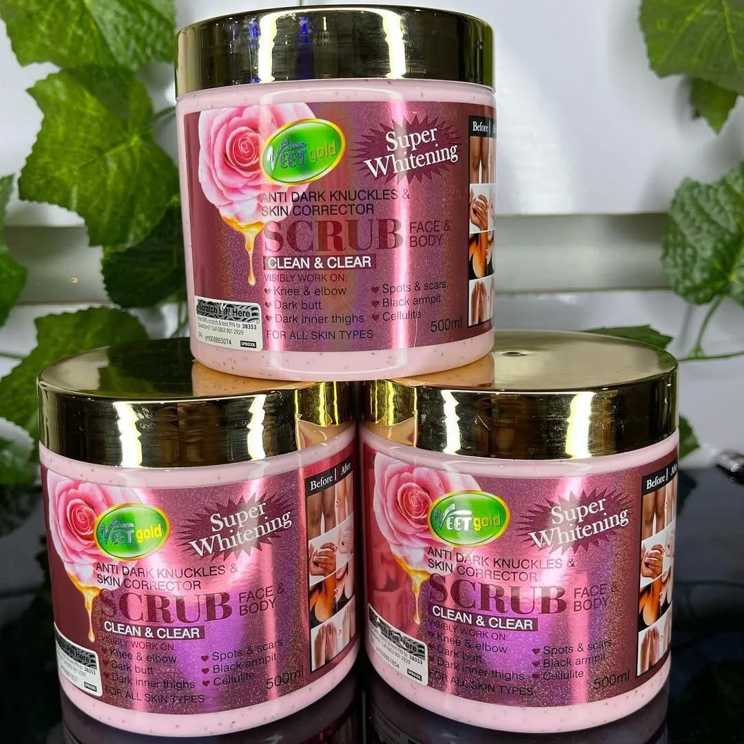 Veet gold scrub anti dark knuckle 500g